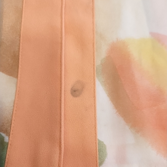 3K fashion Y2K women's orange/ yellow tie dye blazer size 2x (see measurements) - Picture 7 of 9